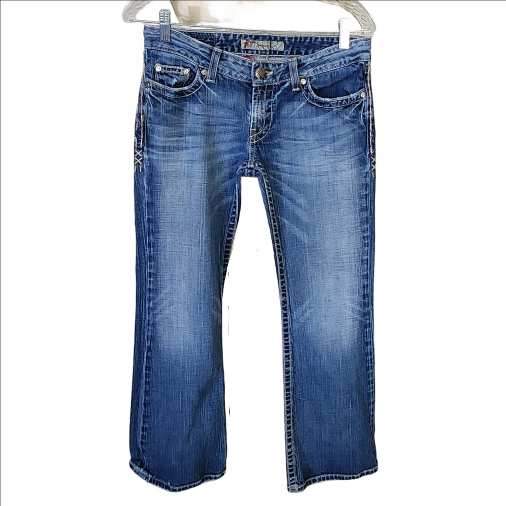 BKE Blue Flare & Wide Leg Jeans